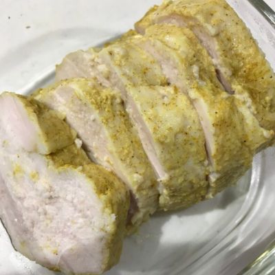 タンドリーチキン味のサラダチキンの写真