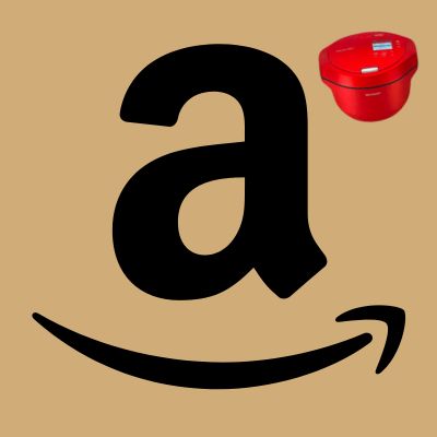 Amazonのロゴとホットクックを合わせた画像